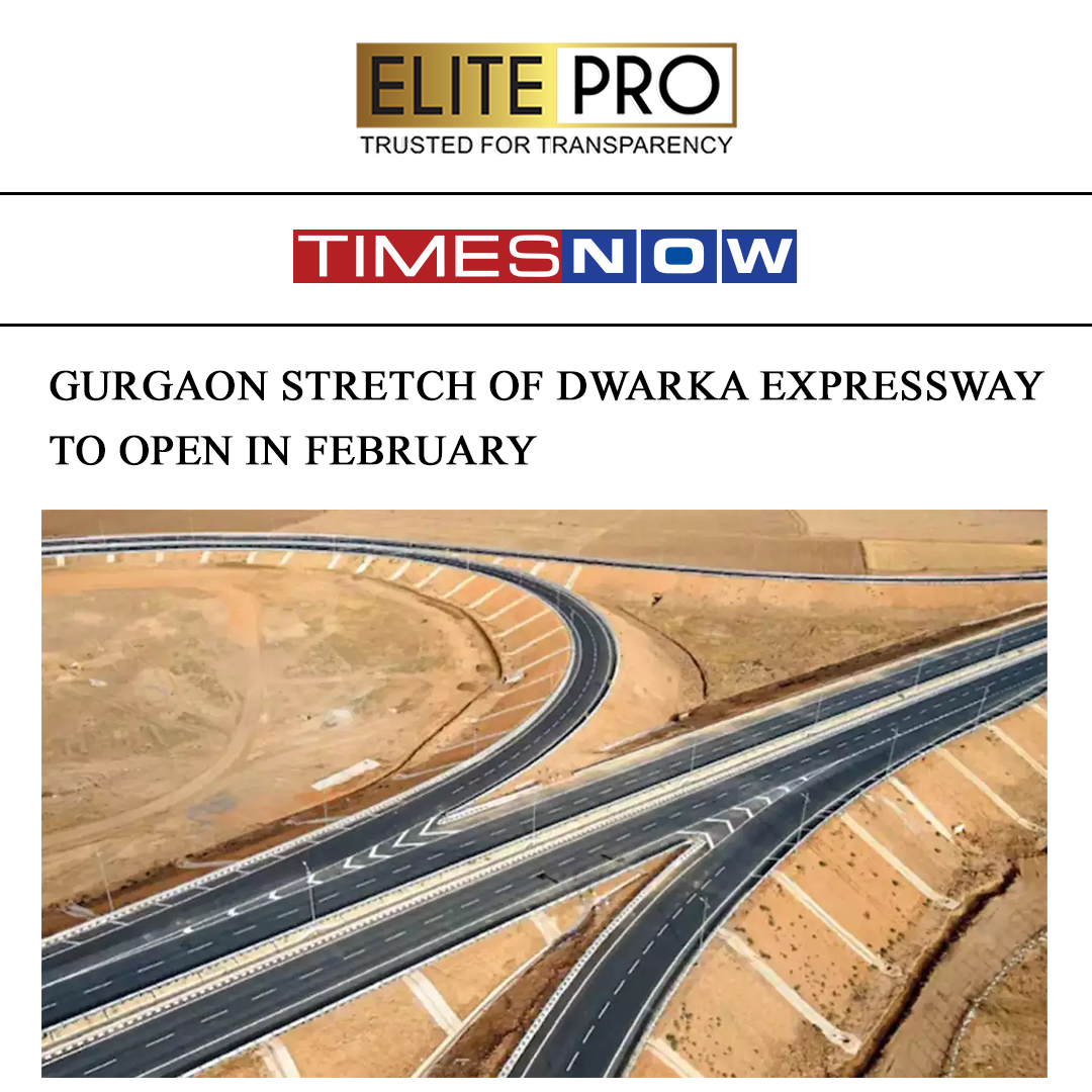 Gurgaon Stretch Of Dwarka Expressway To Open In February